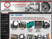 Tablet Screenshot of circlegear.com